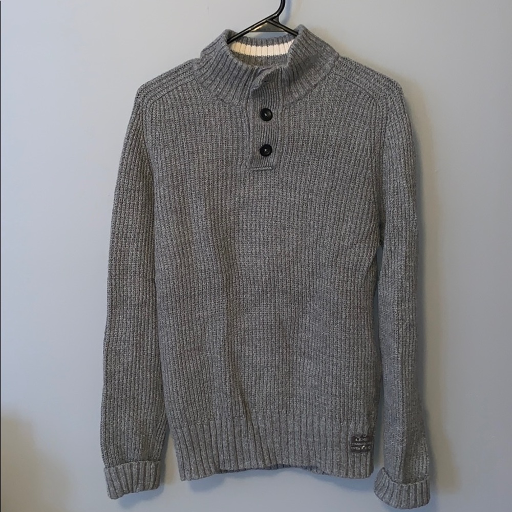 Men’s Button Neck Sweater